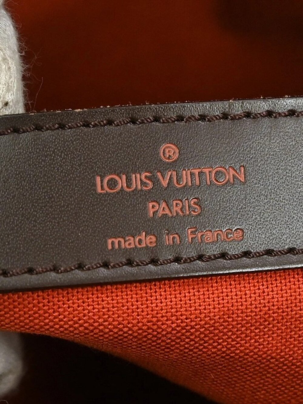 LOUIS VUITTON DAMIER NAVIGLIO SHOULDER BAG - Picture 9 of 11